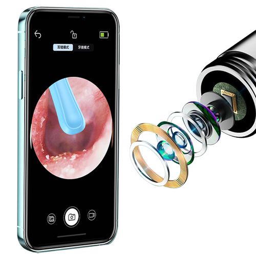WIFI Electric Ear Cleaner Send 9 Accessories Ear Cleaner Machine IP67 Ear Cleaner with Camera