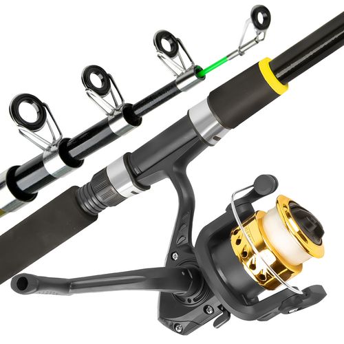 Sea rod lure rod full combination hard bait soft bait fishing reel retractable fishing rod novice beginner set full