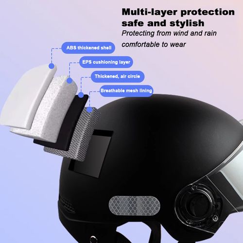 Precision adjustable long mirror full enveloping riding safety helmet popular motorcycle motorcycle helmet