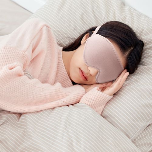 99% Light Blocking 3D Deep Contoured Eye Covers Adjustable Strap Sleep Mask