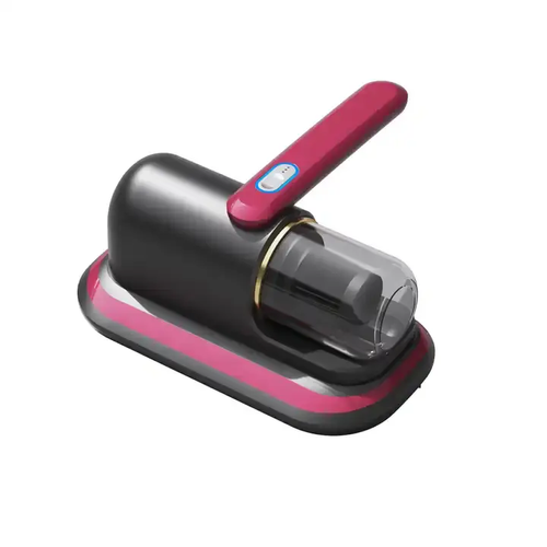 Rechargeable handheld bed vacuum cleaner, super suction and low noise, washable filter for deep cleaning, effectively cleans beds, sofas, pet hair and carpets