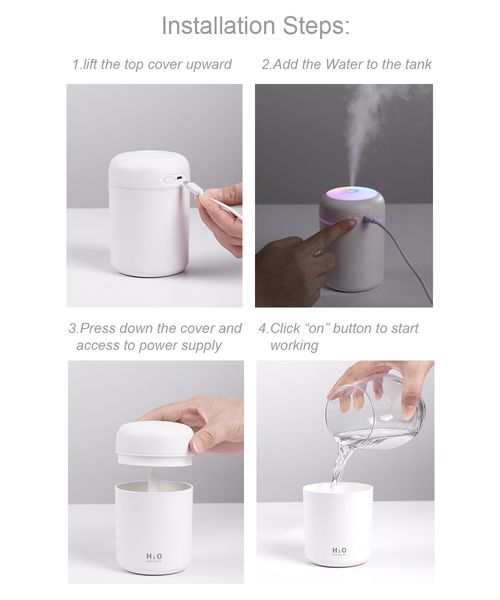Humidifier for Home Miniature air Humidifier Aromatherapy Humidifiers Smell Diffusers Aromatic Car Usb Humidificador