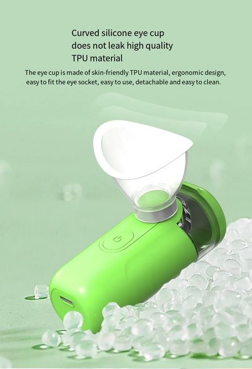 Portable eye moisturizer to relieve eye fatigue atomizer handheld rechargeable nano spray hydrating instrument eye cleaner