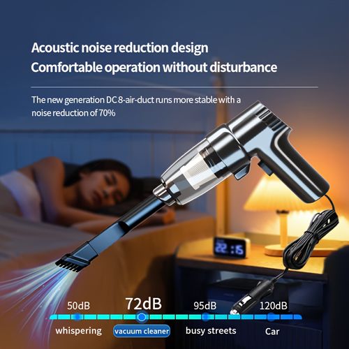 Car vacuum cleaner super powerful power large suction wet and dry dual-purpose car small mini handheld multi-function portable