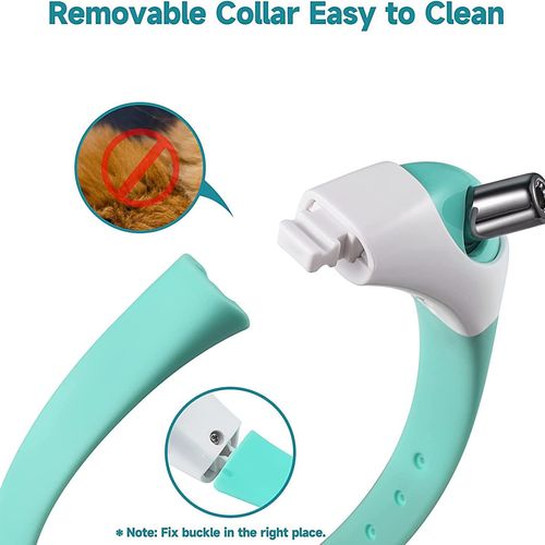 Adjustable Cat Laser Collar USB Rechargeable Pet Laser Collar Led Light Teaser Cat Interactive Toy