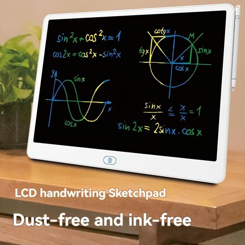 16 Inch Large LCD Writing Board, Erasable Electronic Graffiti Board, Portable Drawing Board, Suitable for Offices, Homes, Schools, Ideal Toy Gifts for Boys And Girls