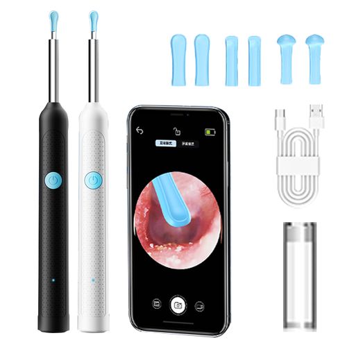 WIFI Electric Ear Cleaner Send 9 Accessories Ear Cleaner Machine IP67 Ear Cleaner with Camera