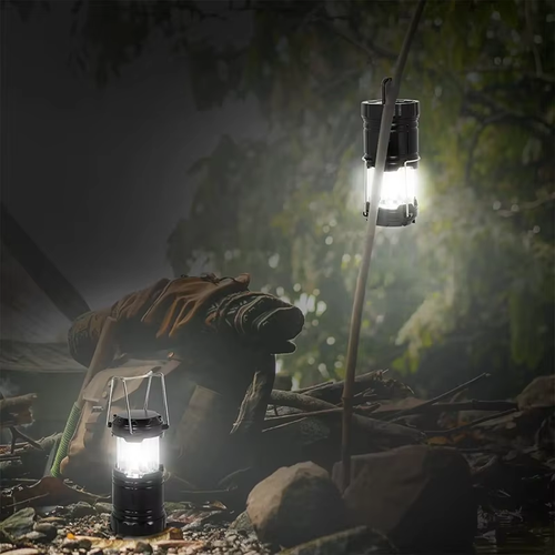 Super Bright LED Solar Horse Lantern - Outdoor Camping Light, Multi-functional Portable Lighting for Fishing, Hiking, Climbing & Emergency