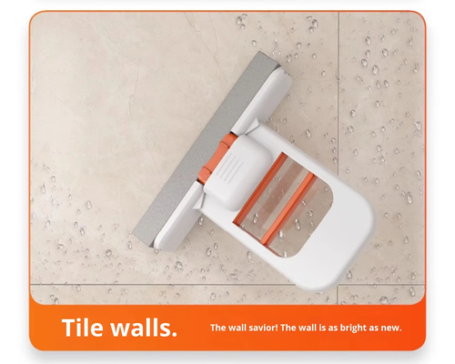 Mini Handheld Desktop Spray Mop - Hands-Free Wash, Dual-use Sponge Mop for Tabletop Cleaning