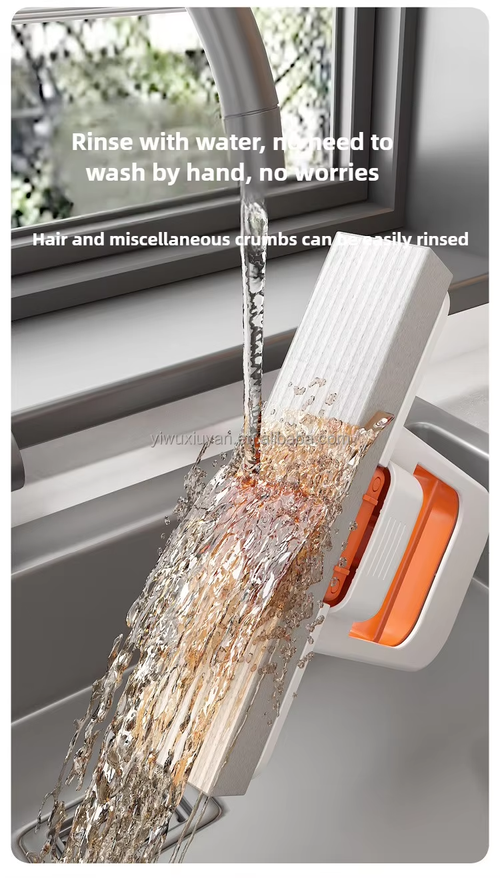 Mini Handheld Desktop Spray Mop - Hands-Free Wash, Dual-use Sponge Mop for Tabletop Cleaning