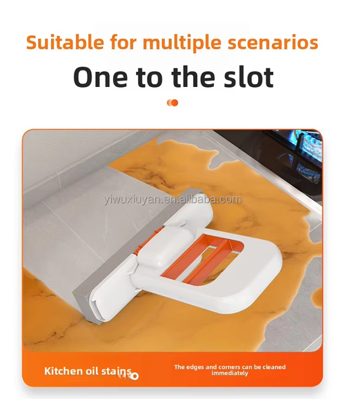 Mini Handheld Desktop Spray Mop - Hands-Free Wash, Dual-use Sponge Mop for Tabletop Cleaning