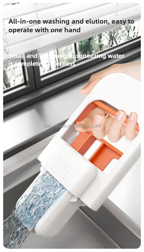 Mini Handheld Desktop Spray Mop - Hands-Free Wash, Dual-use Sponge Mop for Tabletop Cleaning