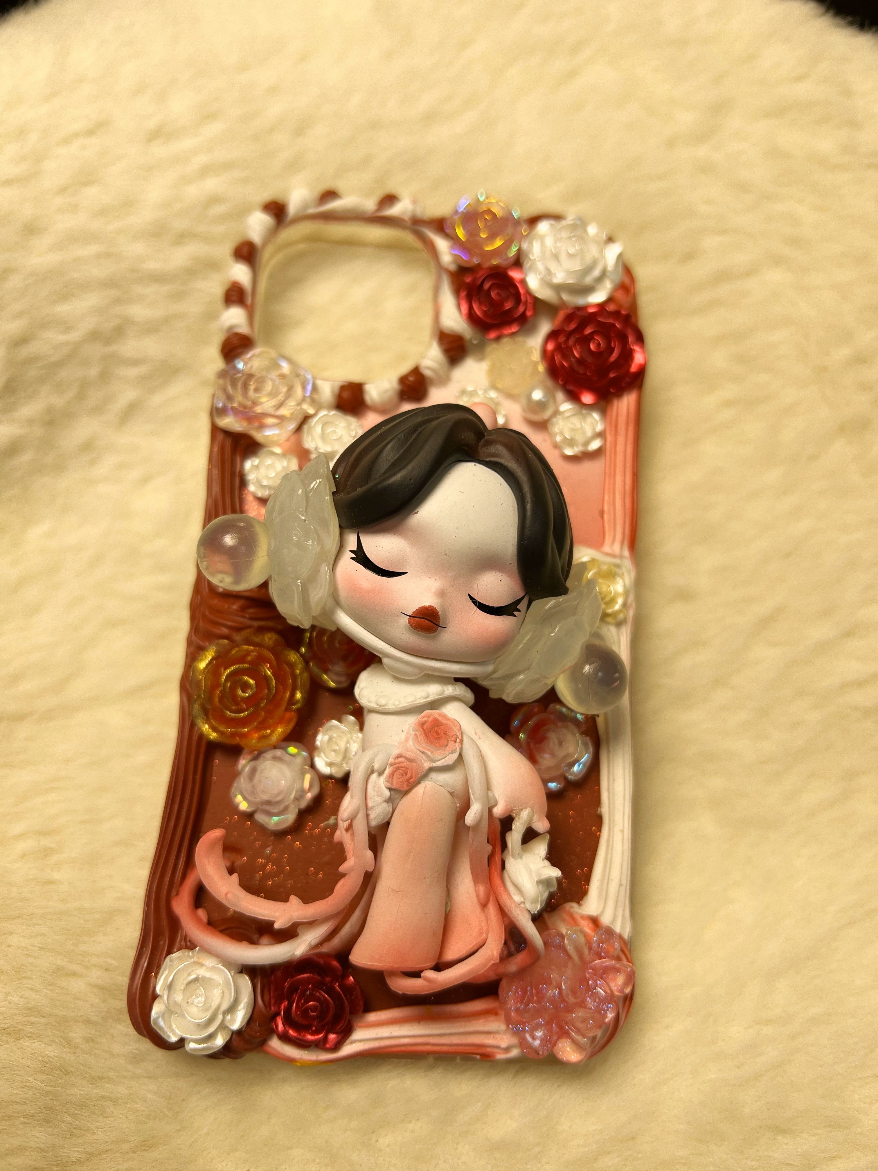 design with doll | creamy phone case