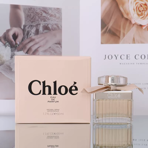 Chloe克洛伊蔻依同名女士香水北國雪松全新經典肉絲帶白清新持久