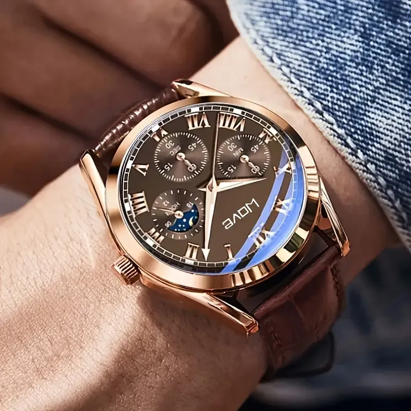 1 Relógios de quartzo para homem