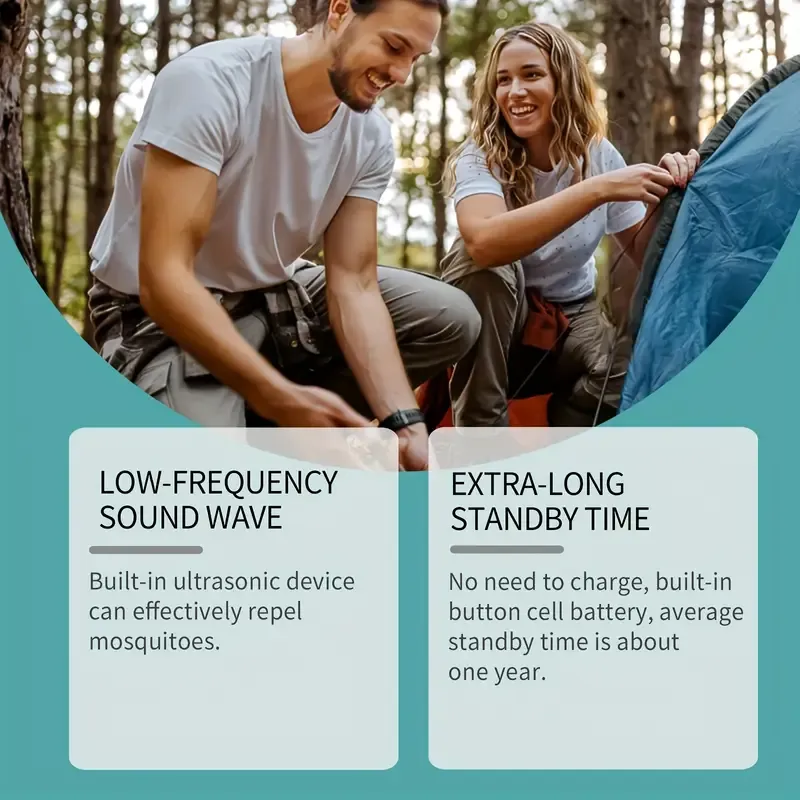 relógio repelente de mosquitos