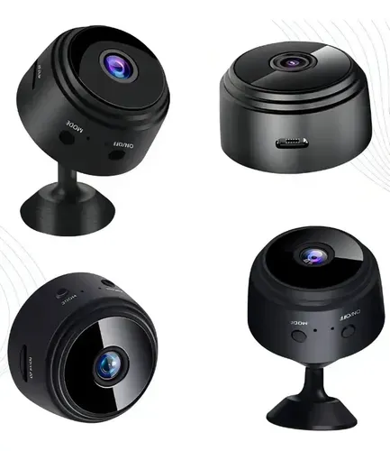 Mini Câmera Espiã Wifi A9 – Segurança Portátil e Monitoramento Invisível em Tempo Real