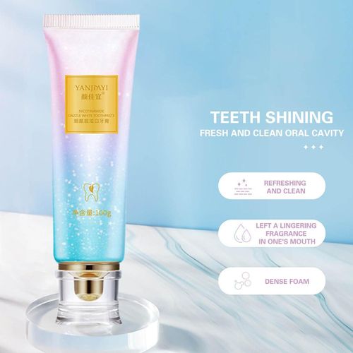 Creme Dental Clareador Yanjiayi Nicotinamide – 100g