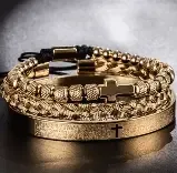 Conjunto de três pulseiras