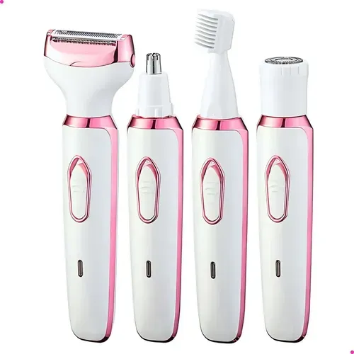 Kit Beauty Glow 4 em 1 – Depilação Completa e Sem Dor