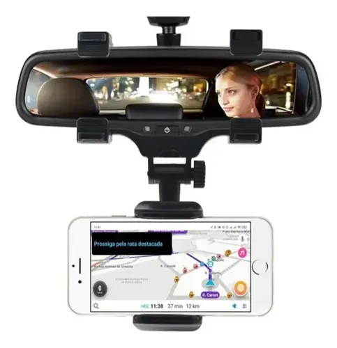 Suporte de Celular Articulado para Retrovisor