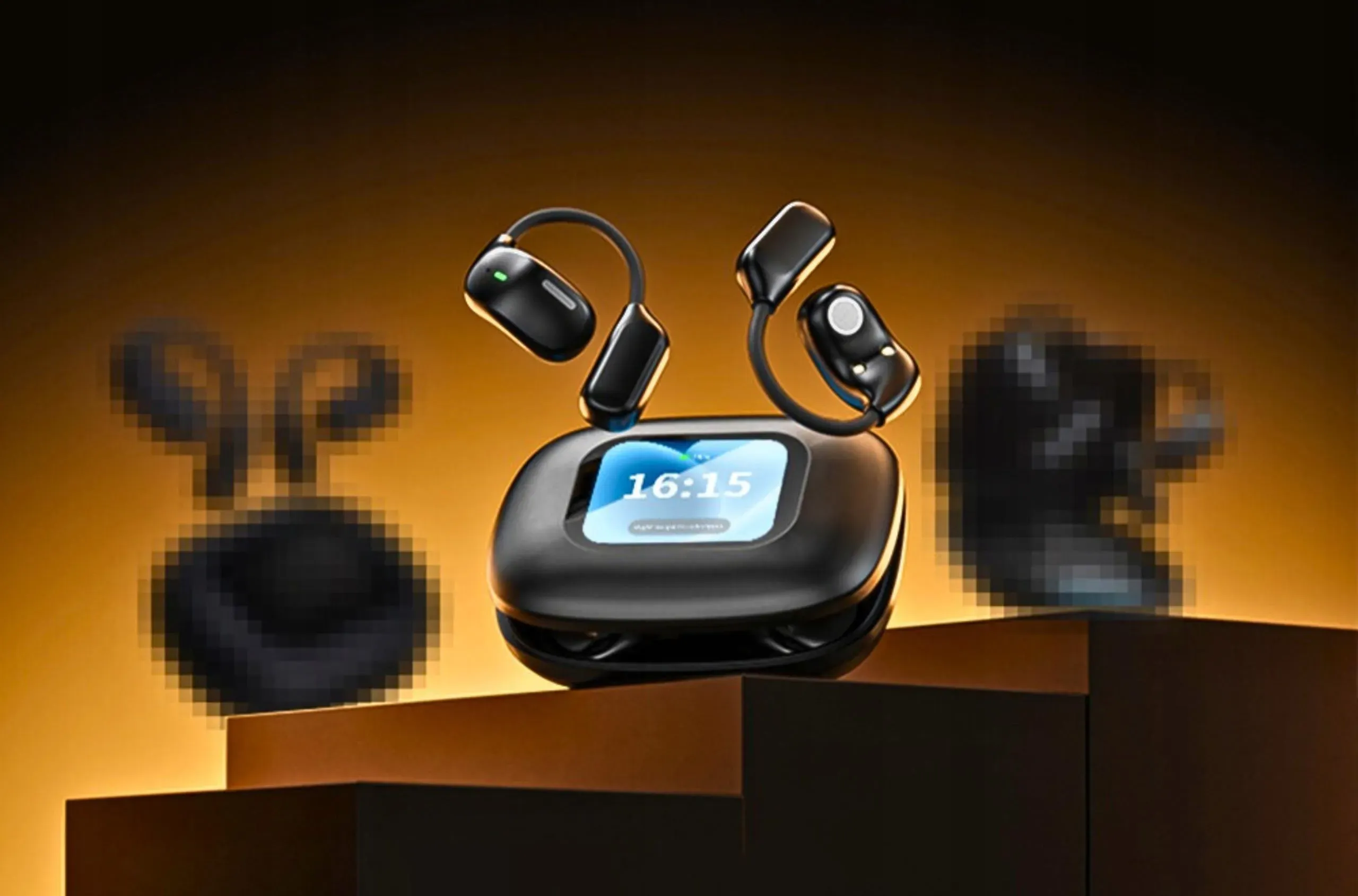 Fone Open-Ear NextGen – Áudio Imersivo com Smart Display Case