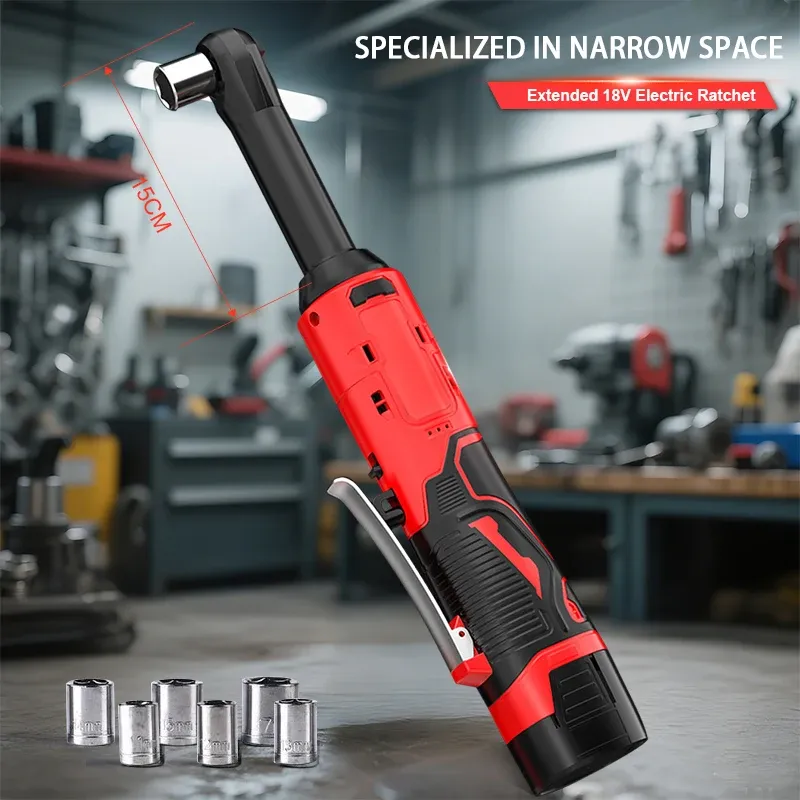 Chave de Catraca Elétrica Sem Fio HILDA 12V