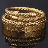 Conjunto de três pulseiras