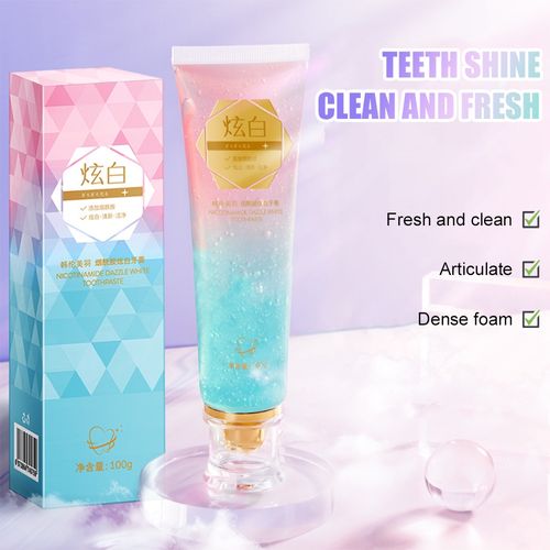 Creme Dental Clareador Yanjiayi Nicotinamide – 100g