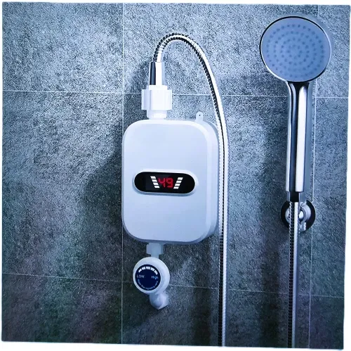 Aquecedor de Água Elétrico Instantâneo com Chuveiro Integrado