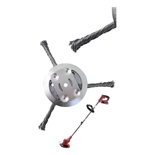 Disco de Escova de Aço Trançado para Roçadeira