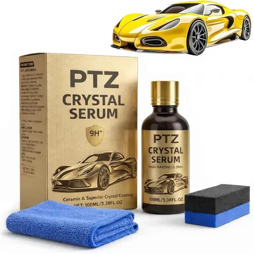 PTZ Crystal Serum - Vitrificador Cerâmico Automotivo Premium (9H+)