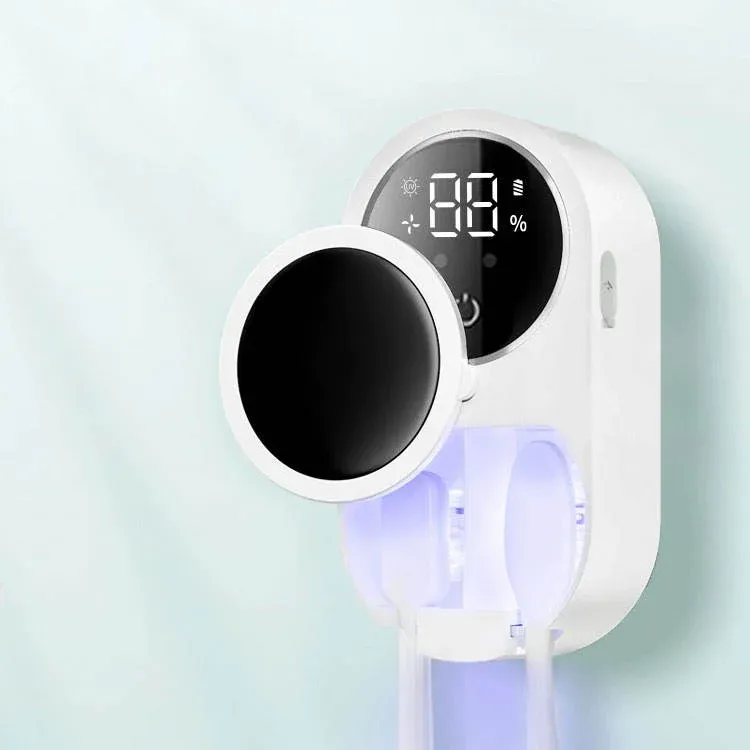 Estojo e Suporte Automático para Esterilizador de Escova de Dentes