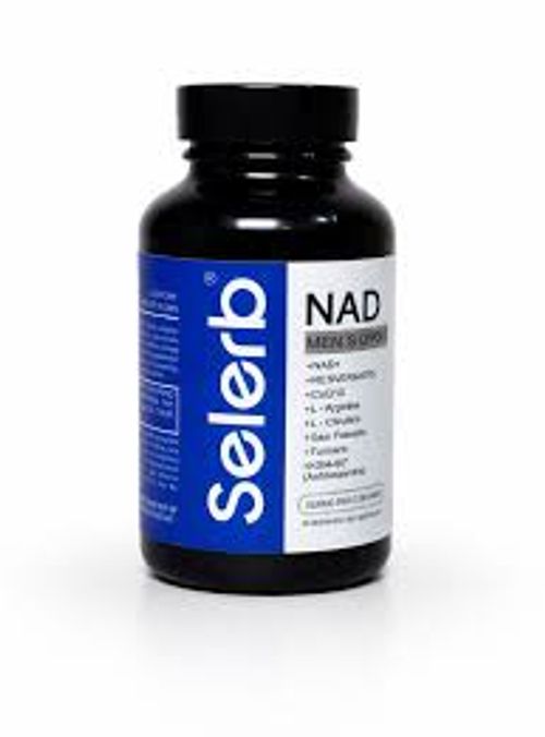 Selerb NAD+ Men's Complex (1000mg) – Potência Celular e Vigor Masculino