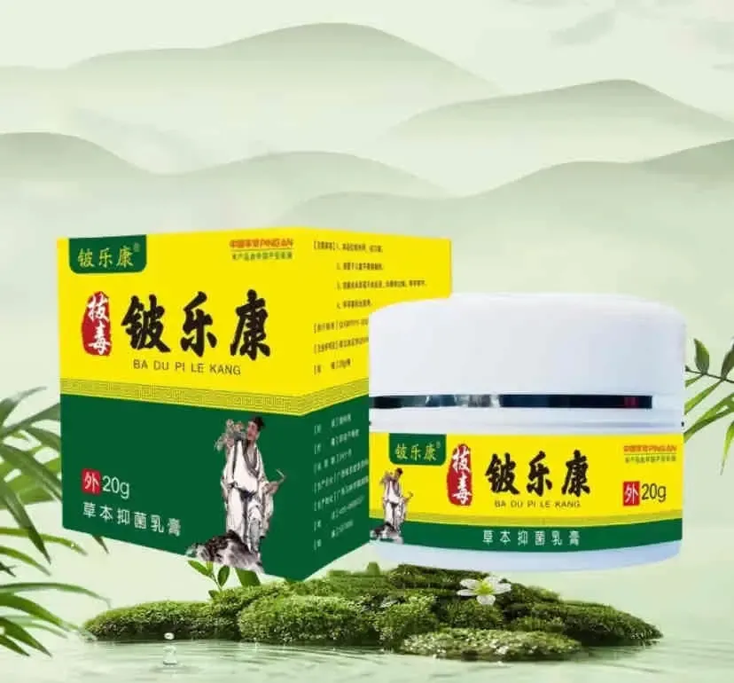 Creme Herbário Ba Du Pi Le Kang – Alívio e Proteção Natural