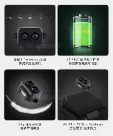 conjunto de luzes auxiliares LED sem fio