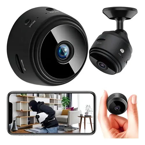 Mini Câmera Espiã Wifi A9 – Segurança Portátil e Monitoramento Invisível em Tempo Real