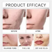 Mascara facial de colágeno para uso noturno