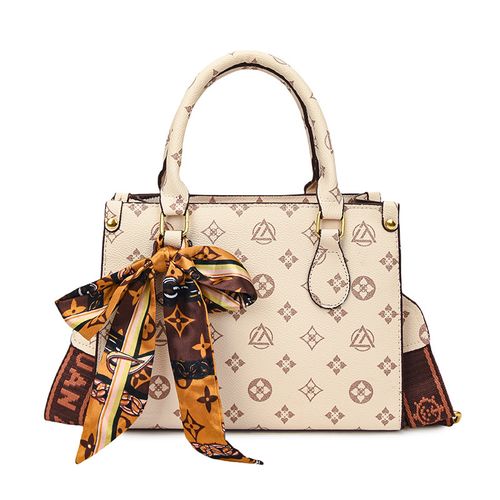 Bolsa Satchel Monograma Heritage – Elegância Estruturada