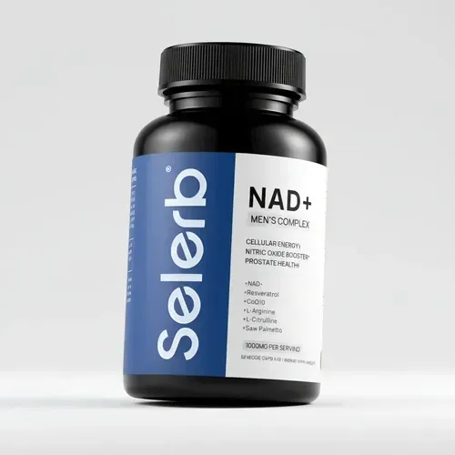 Selerb NAD+ Men's Complex (1000mg) – Potência Celular e Vigor Masculino