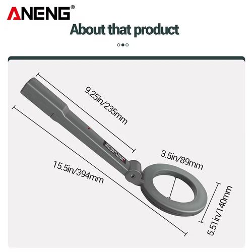 Detector de Metais ANENG DM3004A