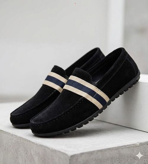 Mocassim Masculino com Faixa Transversal