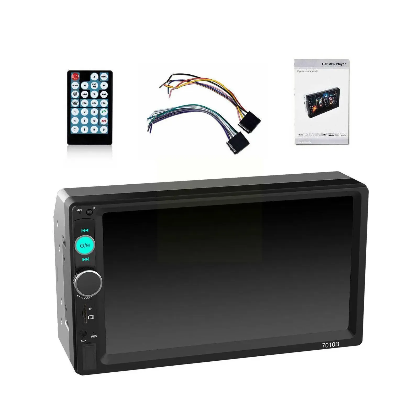 Central Multimídia Automotiva MP5 Player 2 DIN (Modelo 7018B)