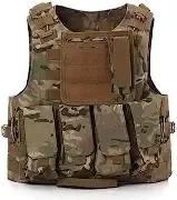 Colete tático camuflado
