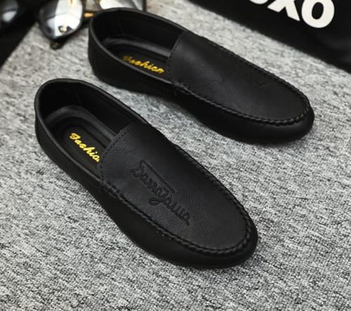 Mocassim Drive Marquis & Co. | Edição Premium Camurça Negra