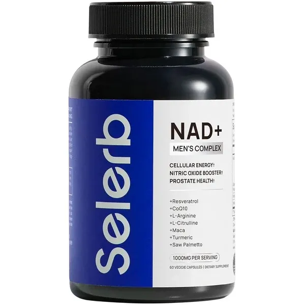 Selerb NAD+ Men's Complex (1000mg) – Potência Celular e Vigor Masculino