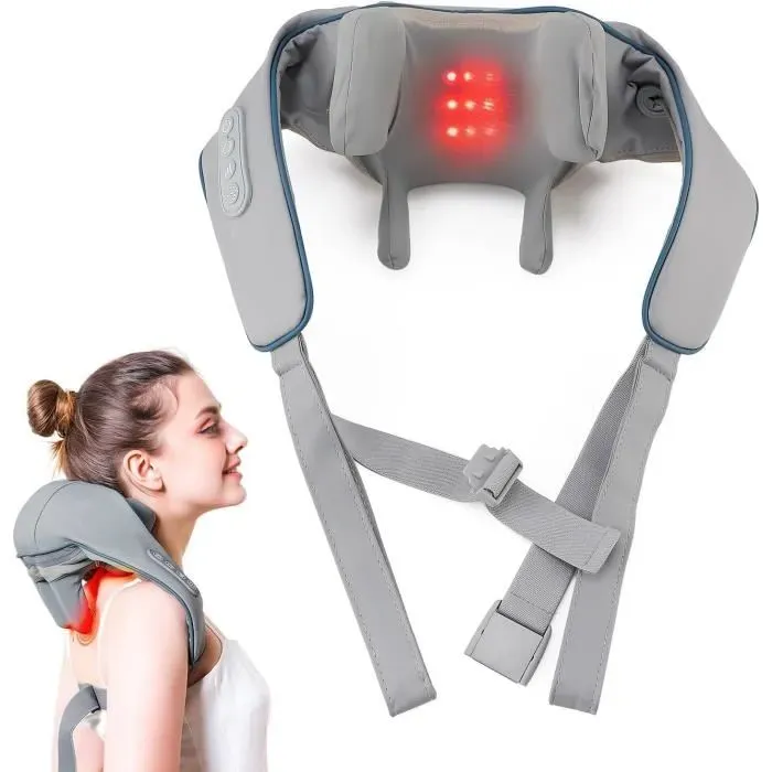 Massageador de Pescoço e Ombros Elétrico Pro.