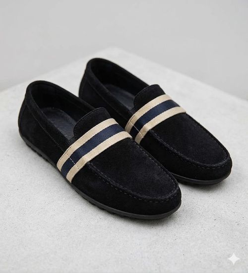 Mocassim Masculino com Faixa Transversal