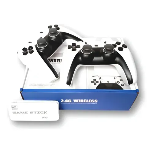 Vídeo Game Portátil Stick HDMI com 2 Controles Sem Fio