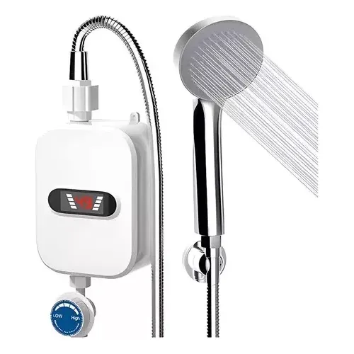 Aquecedor de Água Elétrico Instantâneo com Chuveiro Integrado